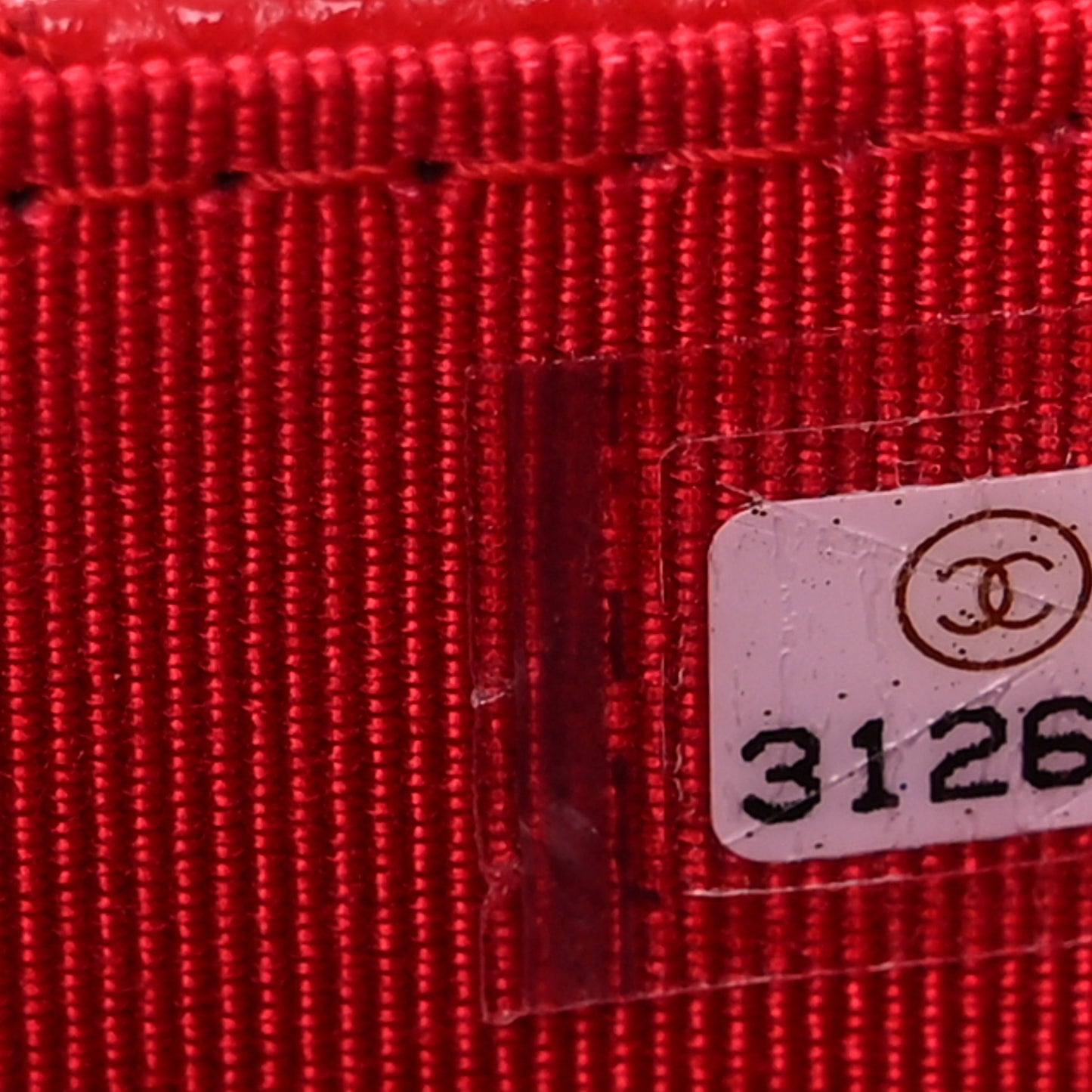 Caviar Quilted Wallet On Chain WOC Red