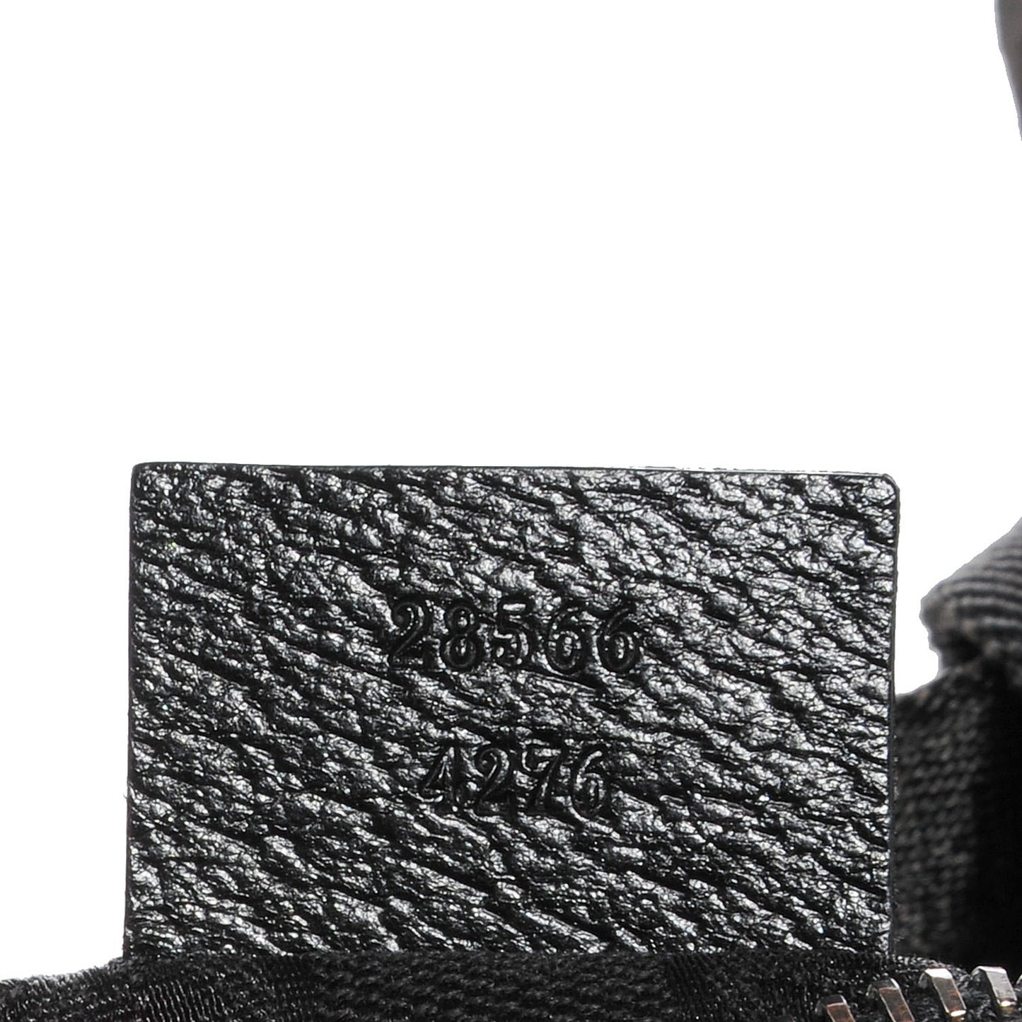 Monogram Belt Bag Black