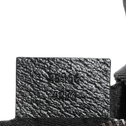 Gucci Monogram Belt Bag Black 5 of 6