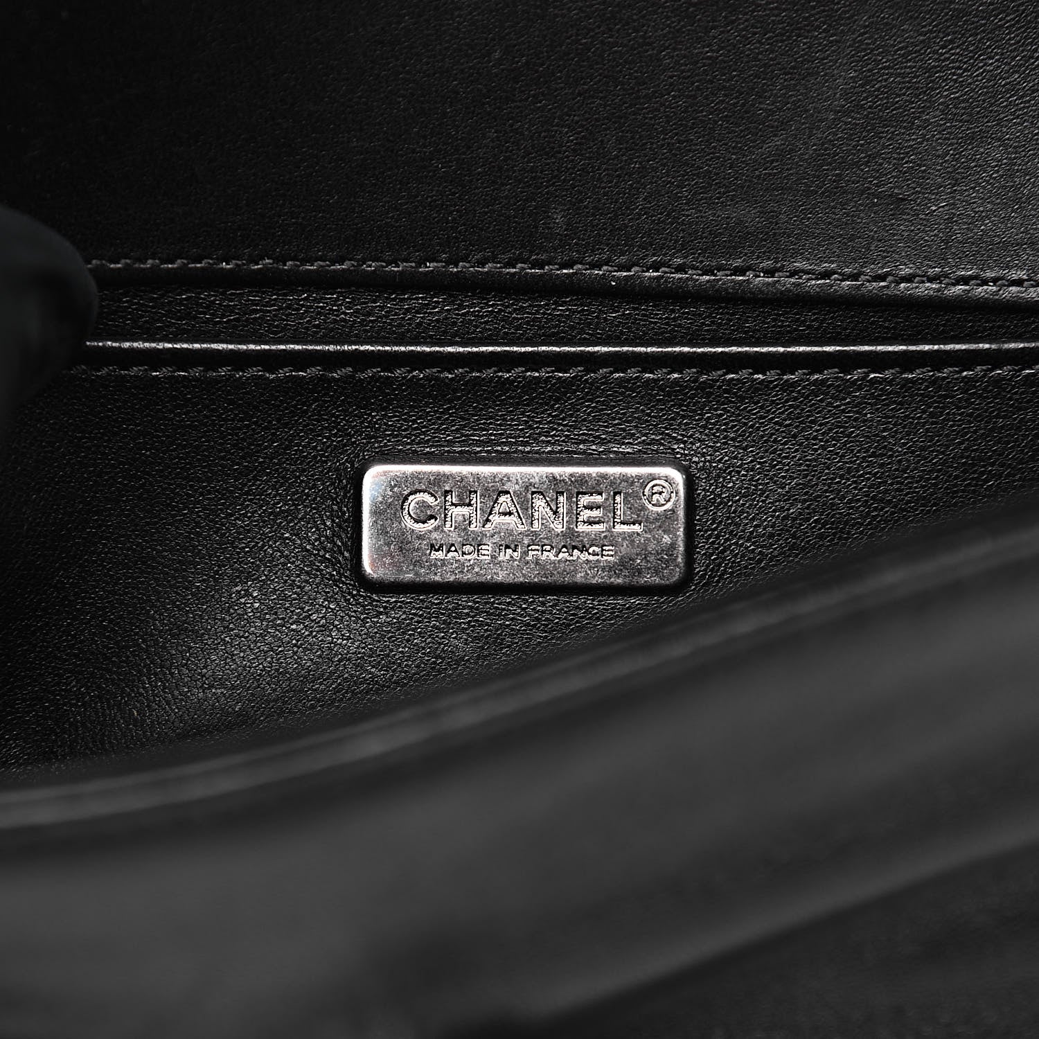 Chanel Galuchat Stingray Small Boy Flap Black 6 of 11