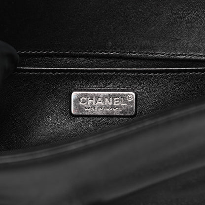 Chanel Galuchat Stingray Small Boy Flap Black 6 of 11