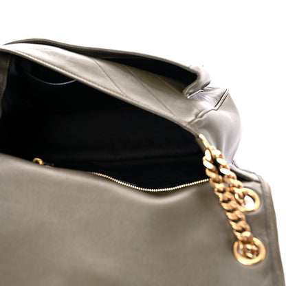Saint Laurent Lambskin Matelasse Monogram Medium Niki Chain Satchel Seaweed 5 of 13