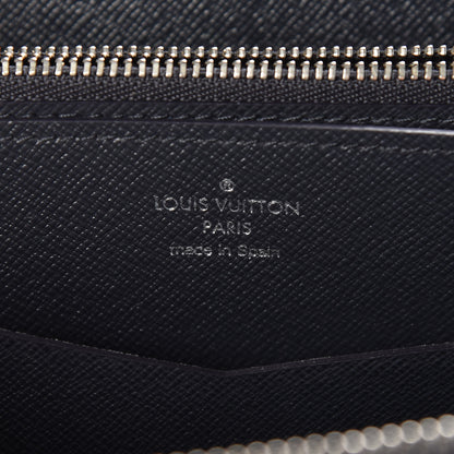 Louis Vuitton Savane Monogram Lion Chapman XL Zippy Wallet Ink 6 of 15