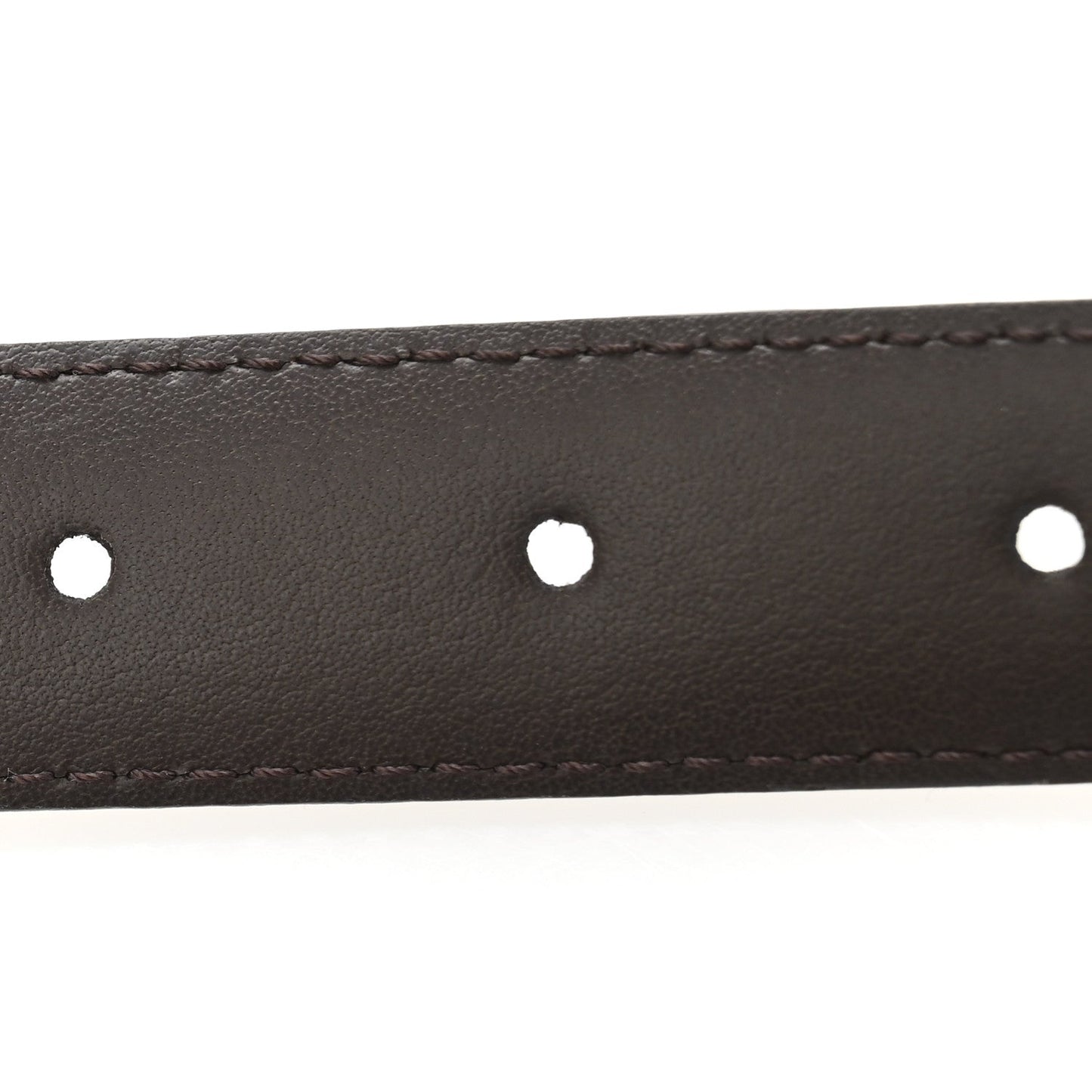 Mini Damier Ebene 25mm LV Initiales Belt 80 32