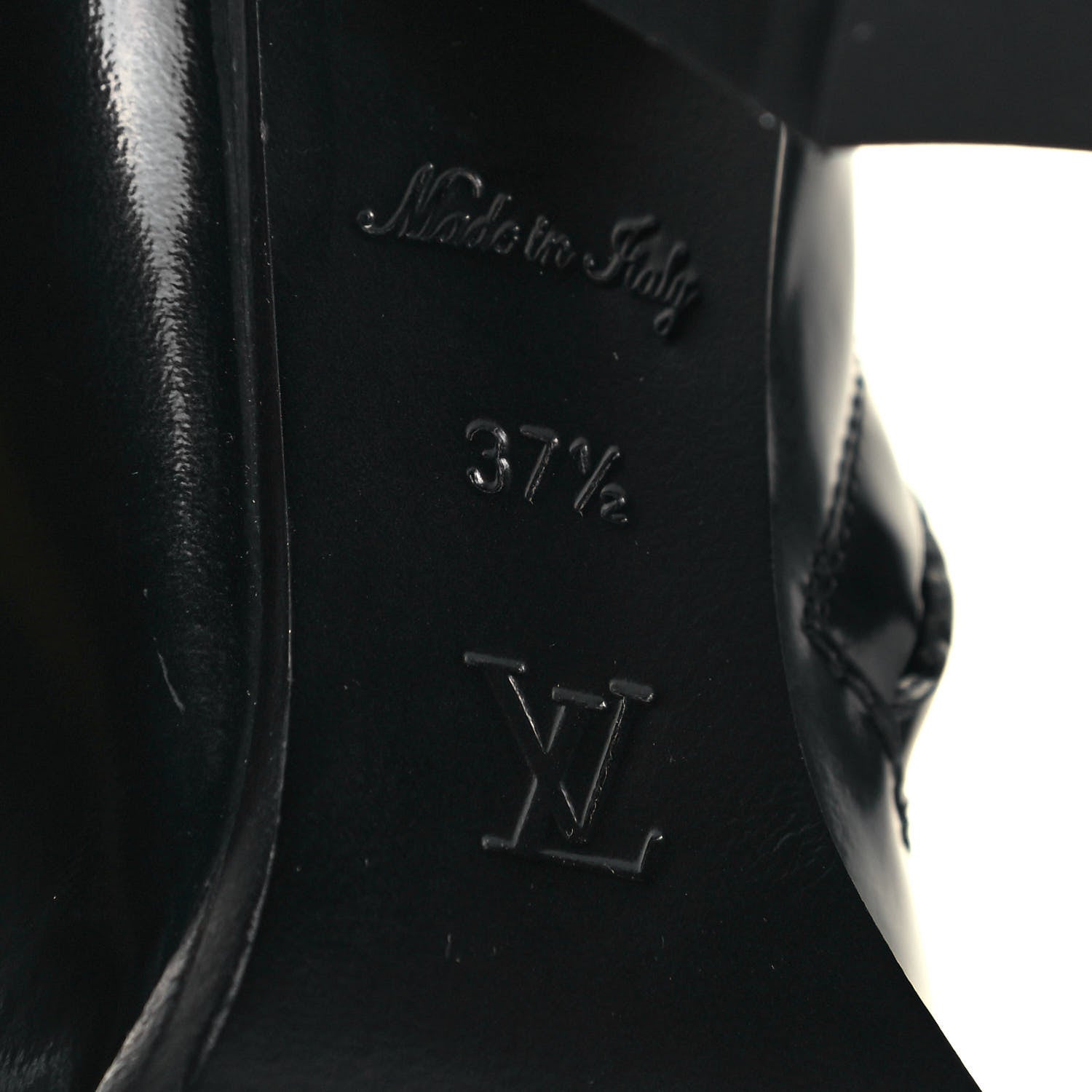 Louis Vuitton Patent Calfskin Monogram Star Trail Ankle Boots 37.5 Black 6 of 6