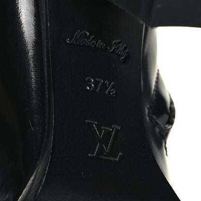 Louis Vuitton Patent Calfskin Monogram Star Trail Ankle Boots 37.5 Black 6 of 6