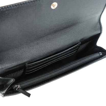 Gucci GG Plus Monogram Joy Continental Flap Wallet White Black 5 of 7
