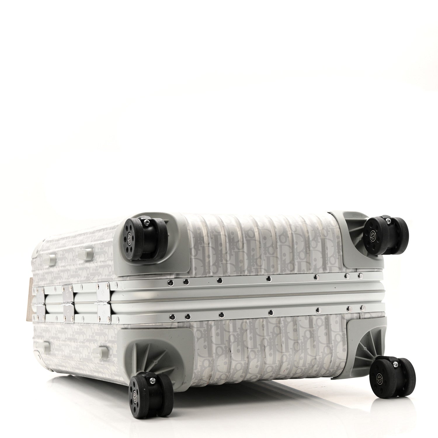 Christian Dior X RIMOWA Aluminum Gradient Cabin Luggage Silver 3 of 11