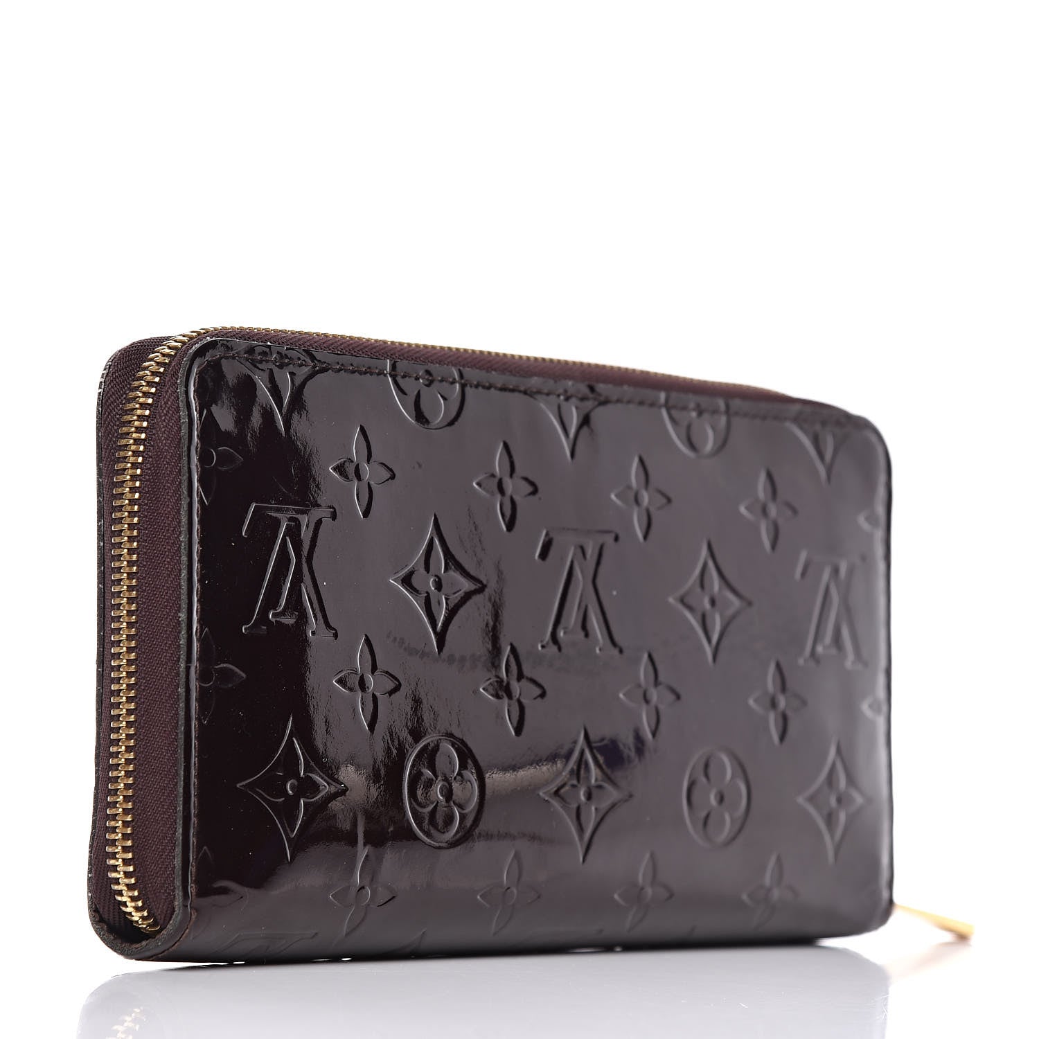 Louis Vuitton Vernis Zippy Wallet Amarante 4 of 11