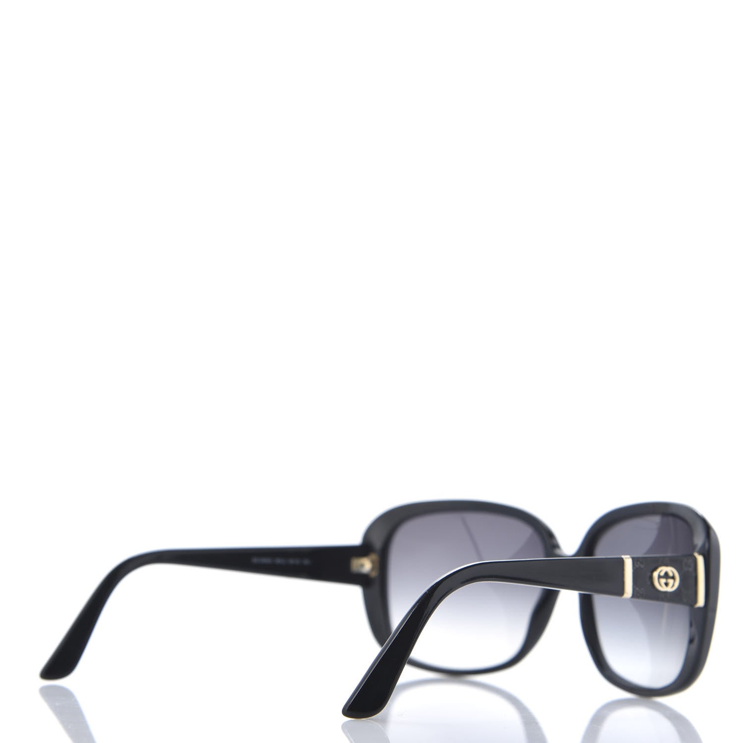 Gucci Acetate Oversize Square Frame Sunglasses GG3125S Black 4 of 8