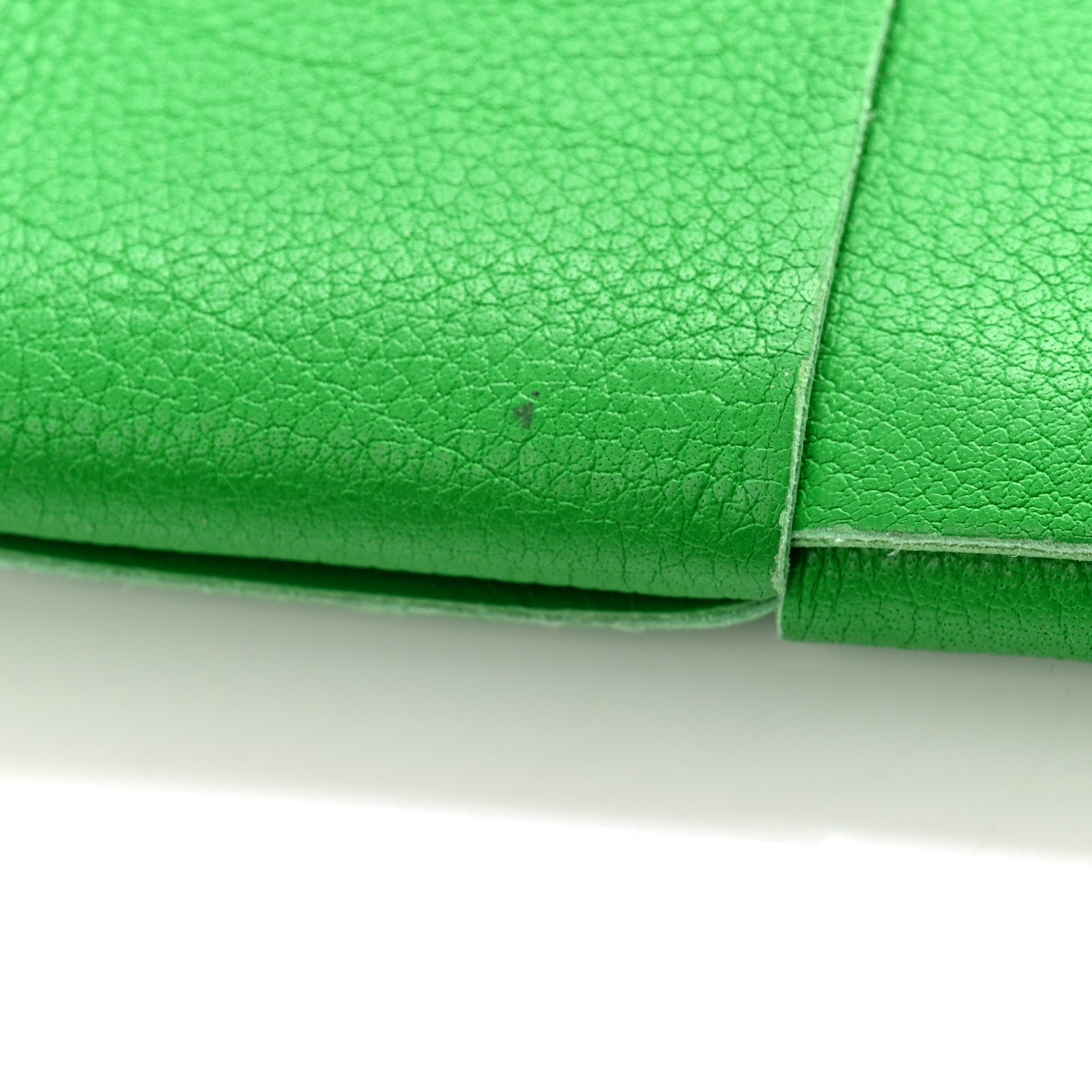 Bottega Veneta Nappa Maxi Intrecciato Medium Cassette Flat Zip Pouch Parakeet 8 of 9