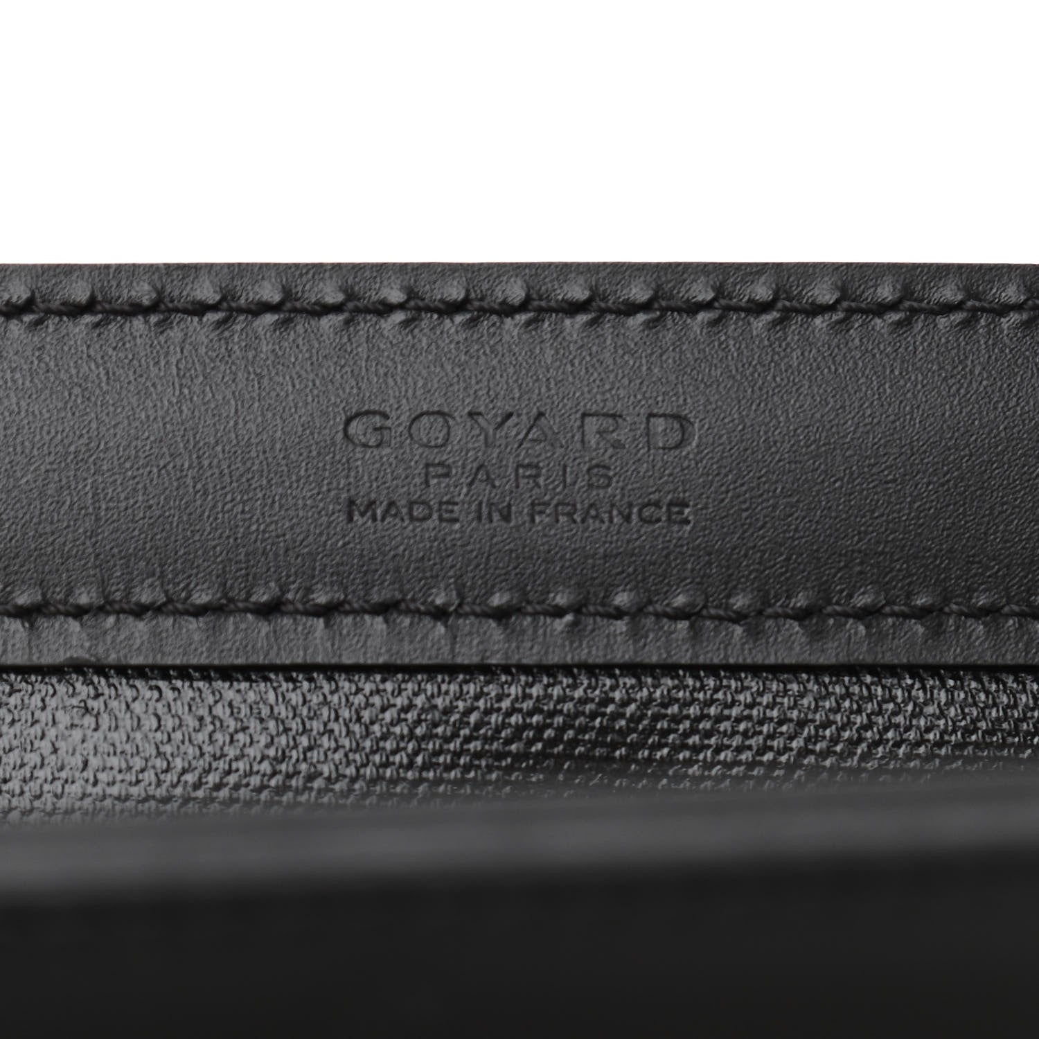 Goyard Goyardine Bellechasse PM Black 6 of 9