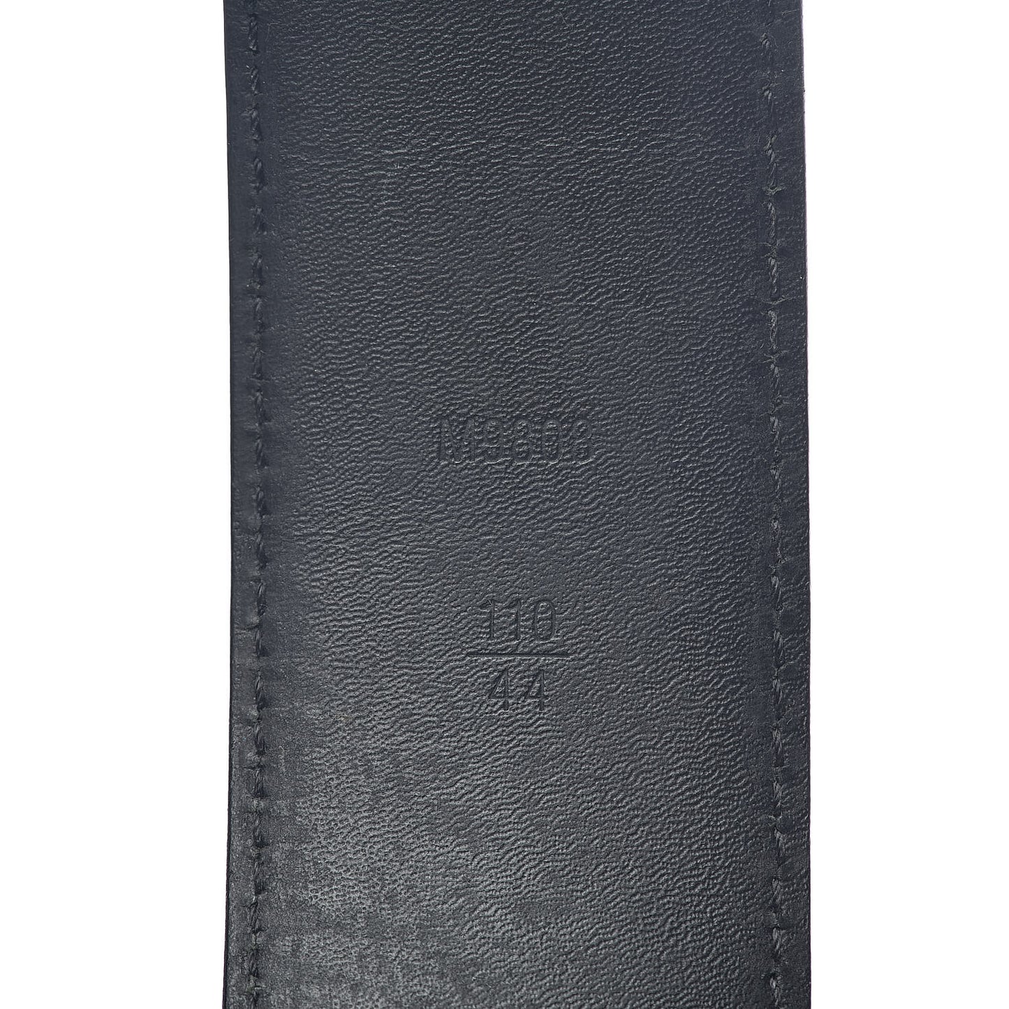 Damier Graphite 40mm LV Initiales Belt 110 44