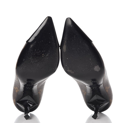 Louis Vuitton Patent Monogram Fetish Pumps 34.5 8 of 11