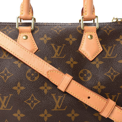Louis Vuitton Monogram Speedy Bandouliere 25 10 of 10
