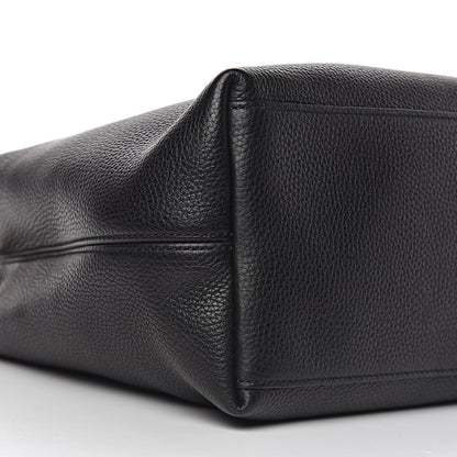 Gucci Pebbled Calfskin Medium Soho Chain Shoulder Bag Black 10 of 12