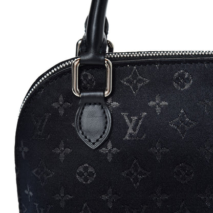 Louis Vuitton Satin Monogram Little Alma Black 11 of 11
