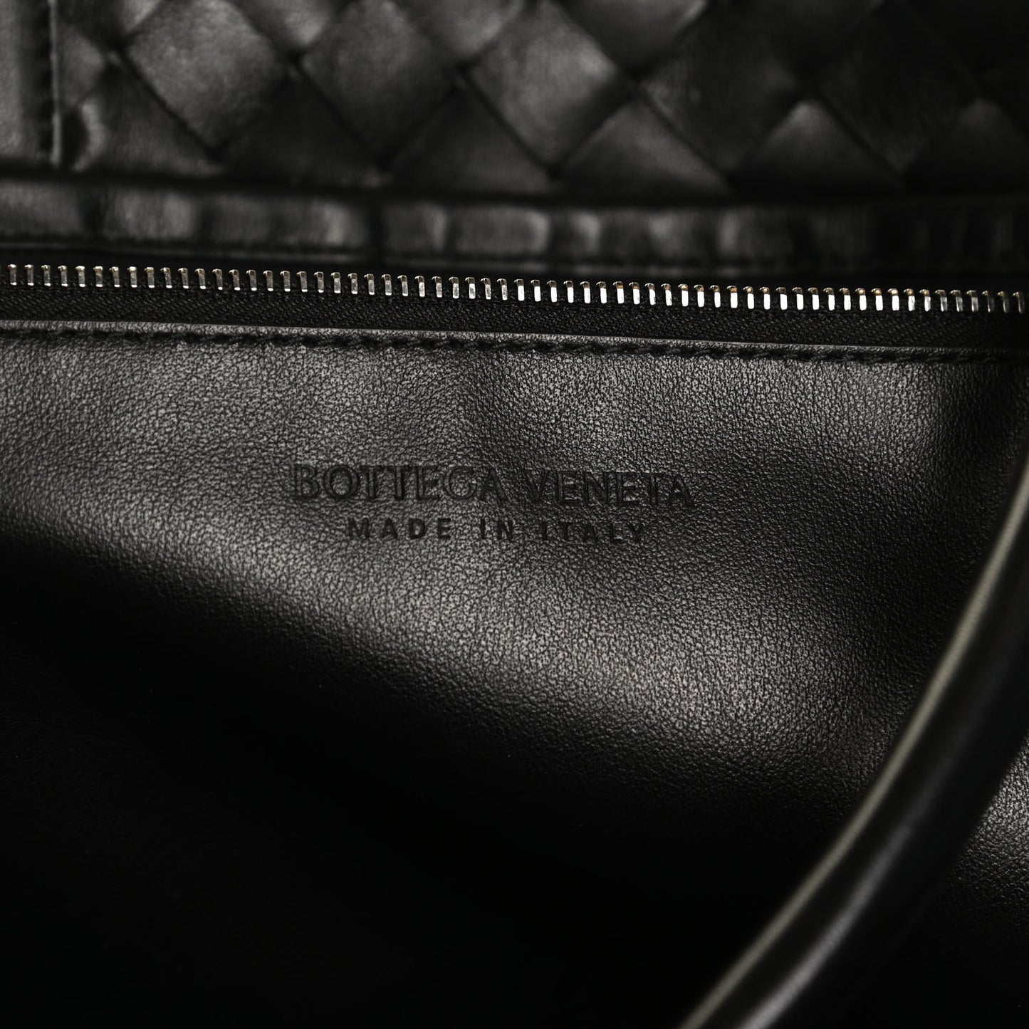 Nappa Intrecciato Tote Bag Black