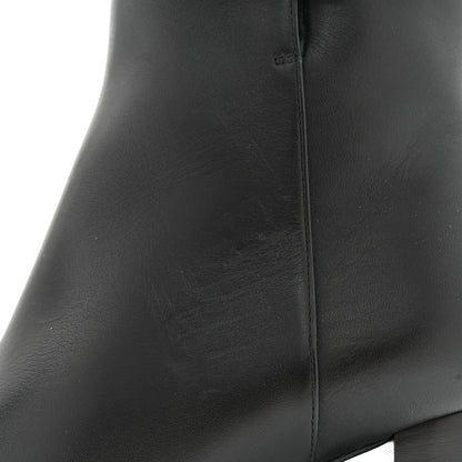 Hermes Calfskin Saint Germain Ankle Boots 36.5 Black 9 of 11