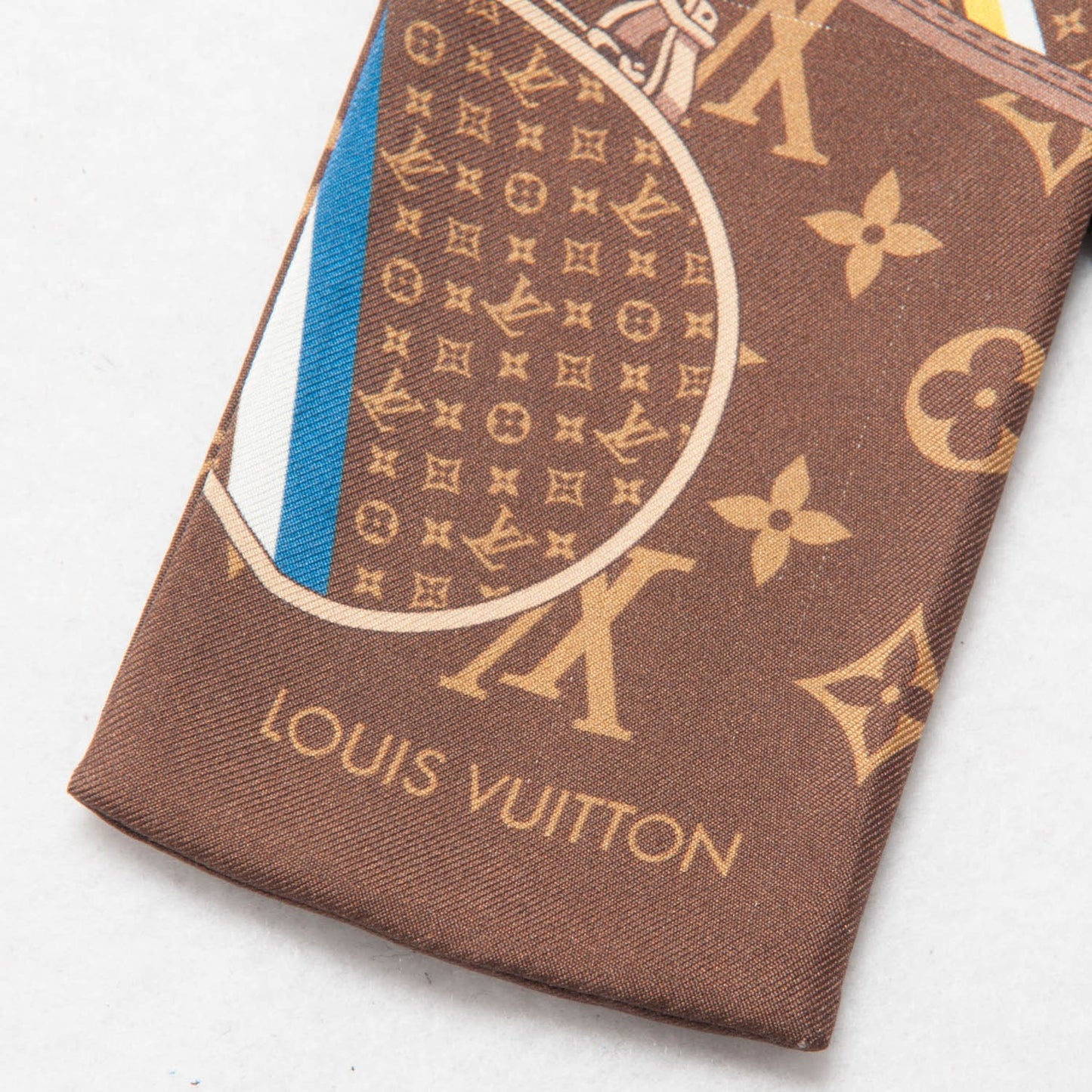 Silk Monogram Trunks Bandeau