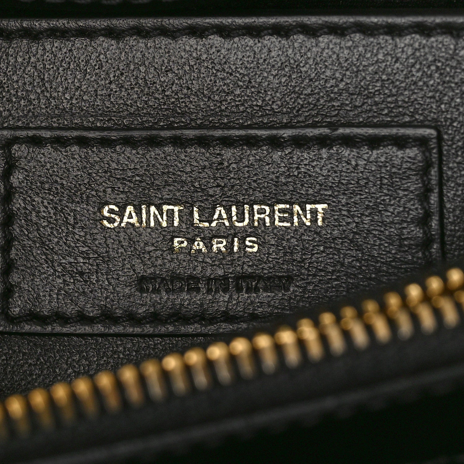 Saint Laurent Calfskin Y Quilted Monogram Small Loulou Chain Satchel Black 7 of 11