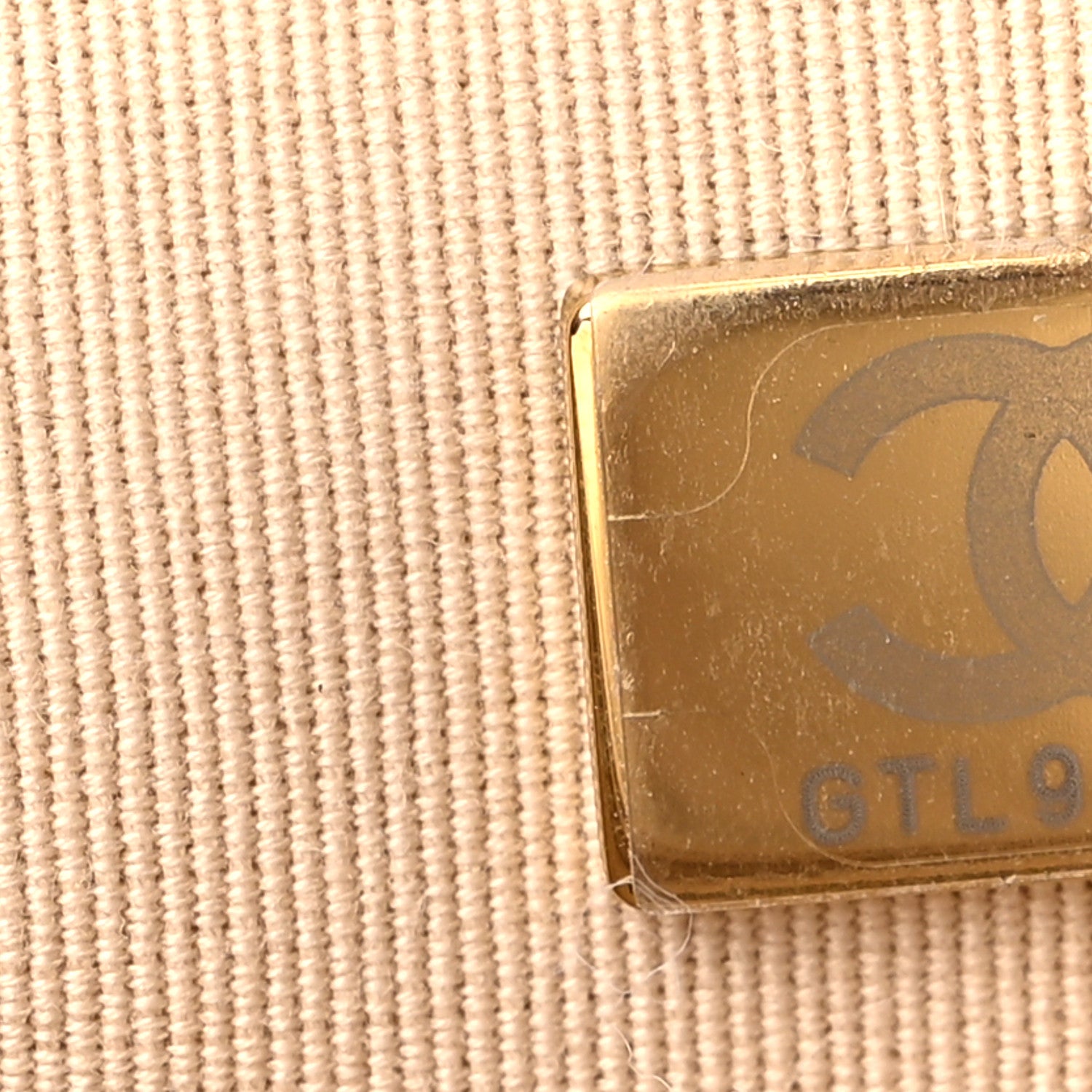 Chanel Metallic Calfskin Crochet Medium Chanel 19 Flap Gold 7 of 9