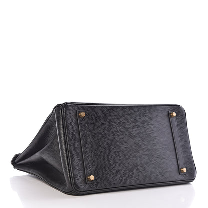 Hermes Ardennes Birkin 35 Black 5 of 30