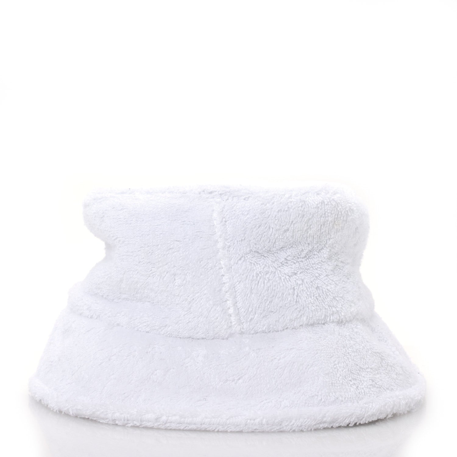 Chanel Terry Cloth CC Bucket Hat L White 6 of 8
