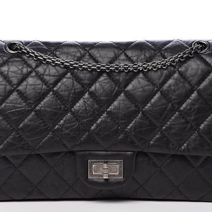 Chanel Aged Calfskin Quilted 2.55 Reissue 227 Flap Black 7 of 10