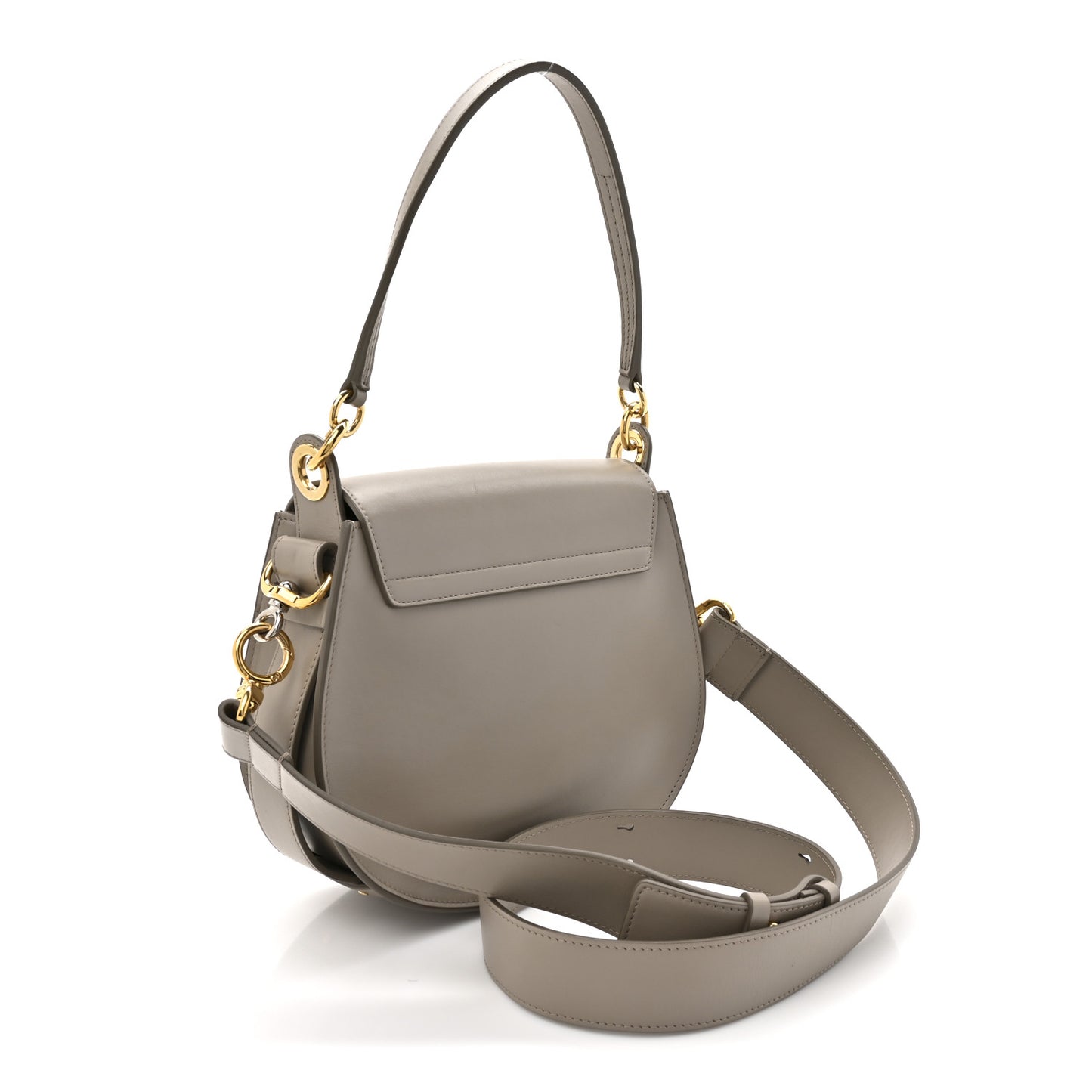 Calfskin Small Tess Bag Motty Grey