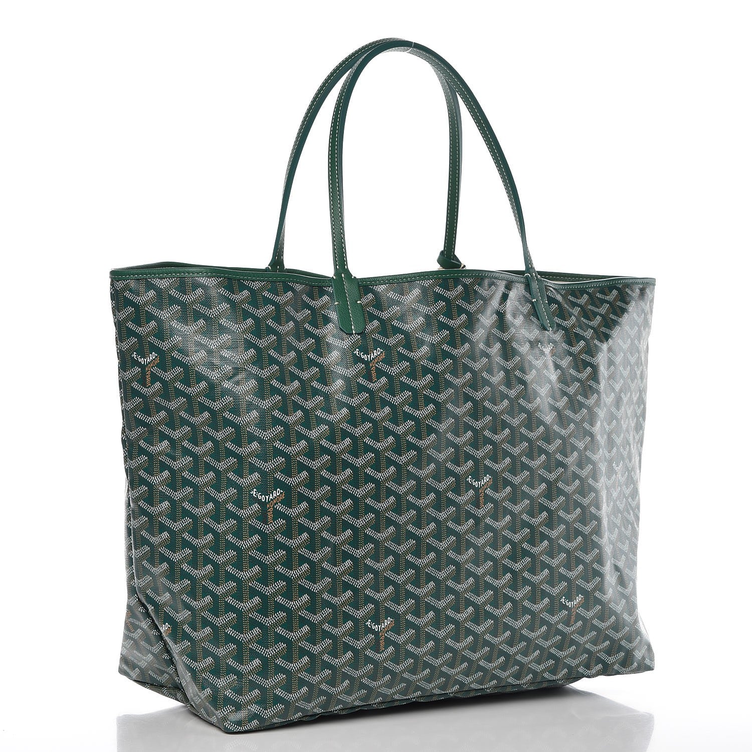 Goyard Goyardine Saint Louis GM Green 4 of 8