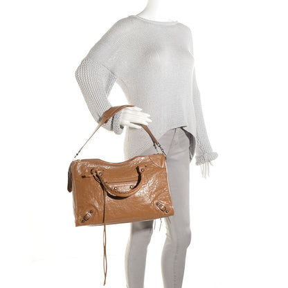 Balenciaga Agneau Classic Hardware City Marron Cannelle 2 of 12