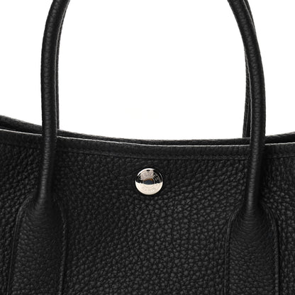 Hermes Vache Country Garden Party 30 TPM Black 7 of 9