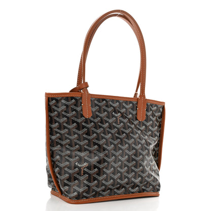 Goyard Goyardine Reversible Mini Anjou Black Gold 5 of 18