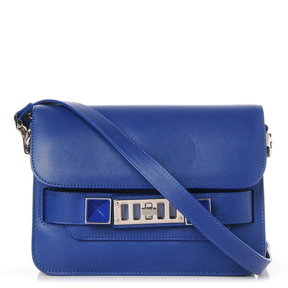 Proenza Schouler Smooth Calfskin Mini PS11 Classic Shoulder Bag Royal Blue 1 of 7