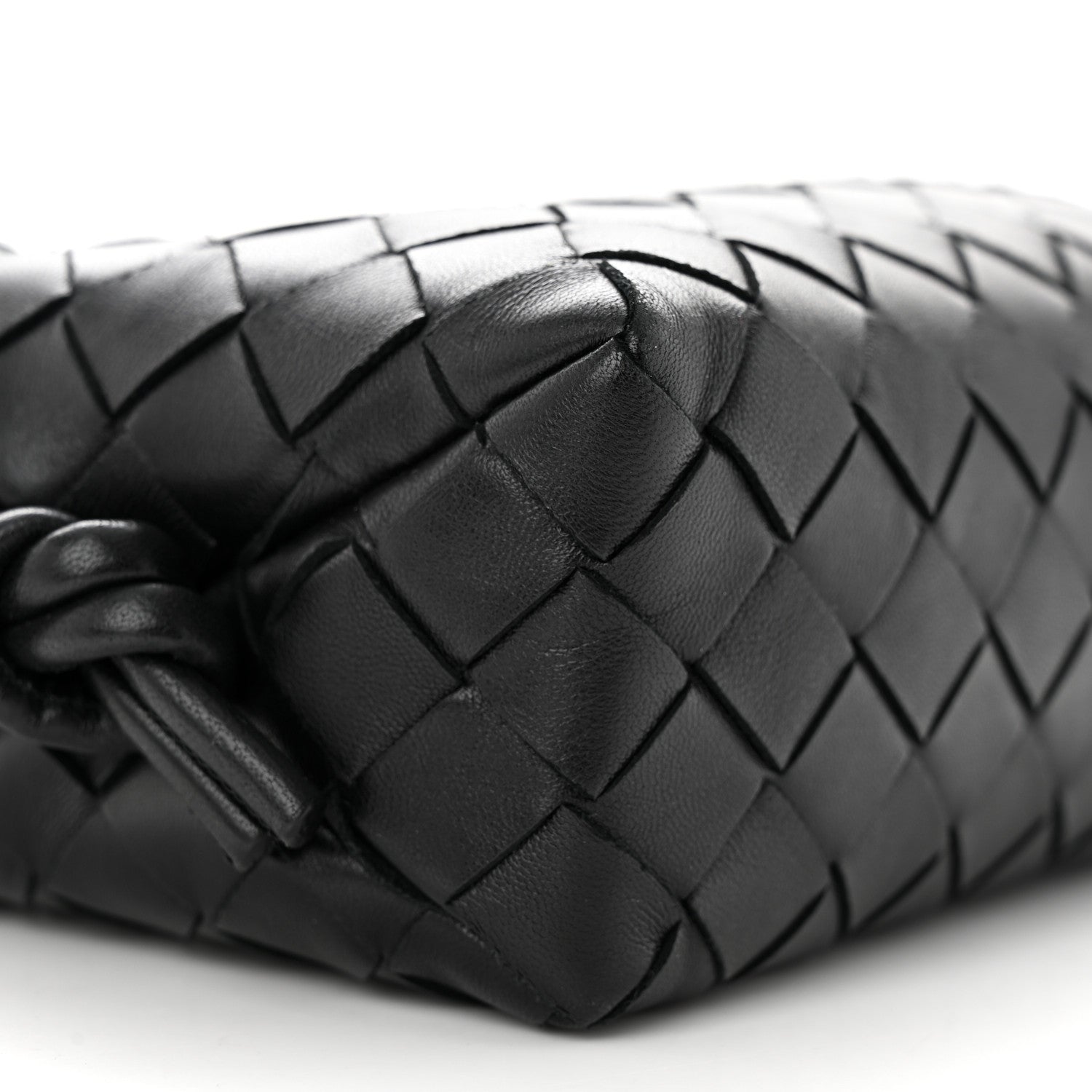 Bottega Veneta Nappa Intrecciato Mini Loop Camera Bag Black 9 of 10