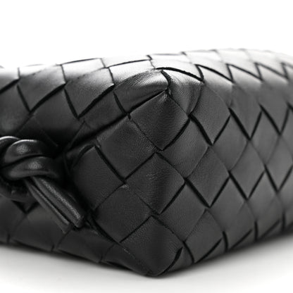 Bottega Veneta Nappa Intrecciato Mini Loop Camera Bag Black 9 of 10