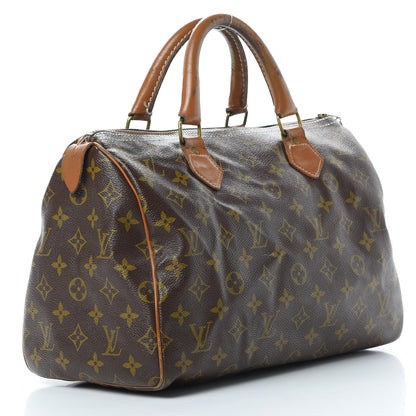 Louis Vuitton Monogram French Company Speedy 30 3 of 19