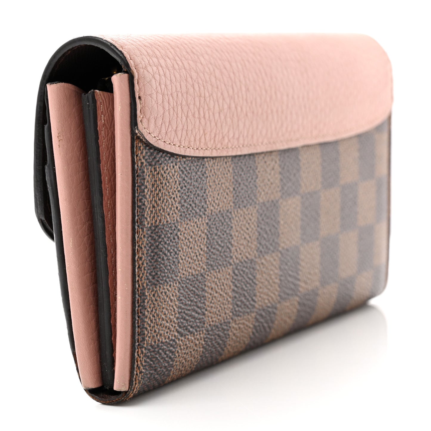 Damier Ebene Normandy Wallet Magnolia