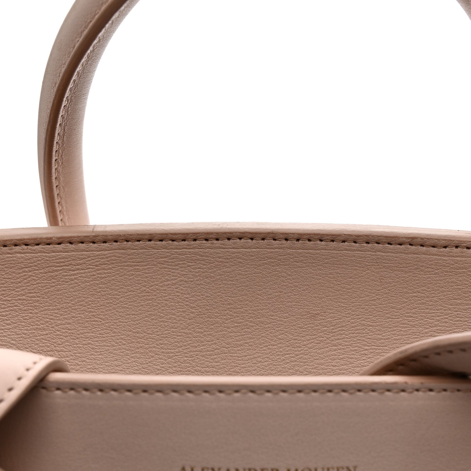 Alexander McQueen Sweet Calfskin Small Heroine 30 Nude 17 of 17