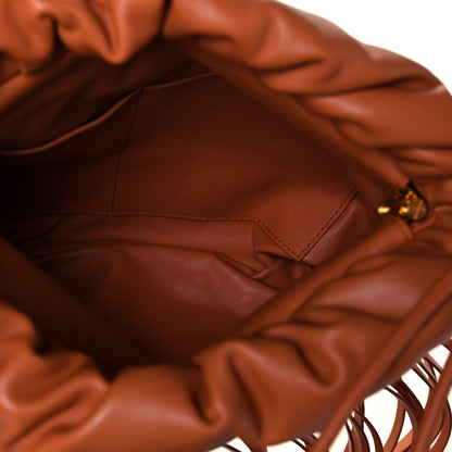 Bottega Veneta Nappa The Fringe Pouch Shoulder Bag Clay 5 of 12