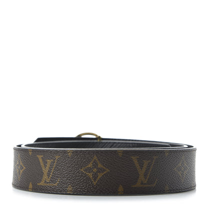 Louis Vuitton Monogram Epi 35mm LV Circle Reversible Belt 95 38 Black 2 of 5