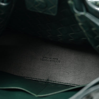 Bottega Veneta Nappa Intrecciato Medium Andiamo Shoulder Bag Emerald Green 4 of 12