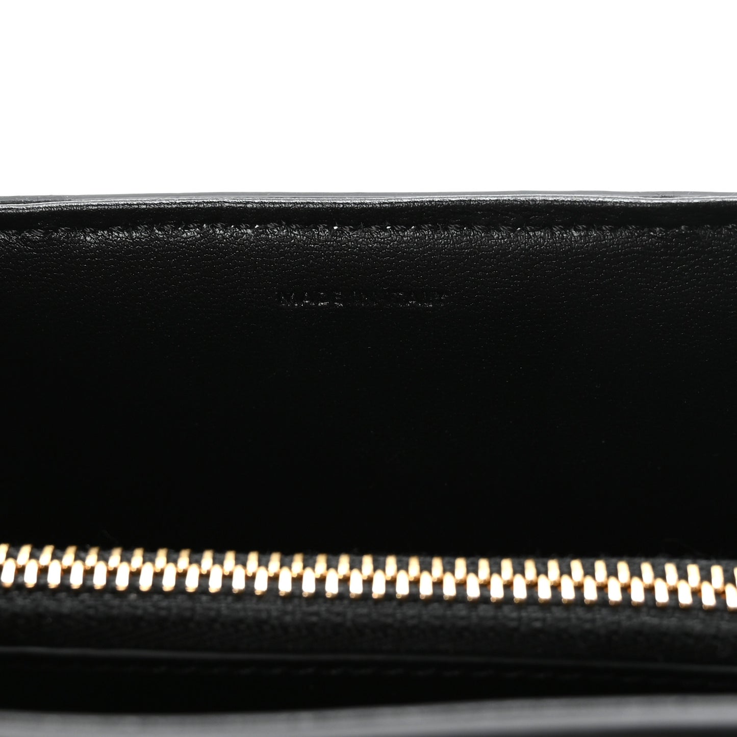 Satinated Calfskin Mini 16 Top Handle Bag Black