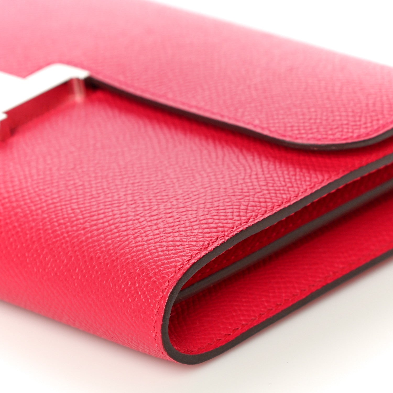 Hermes Epsom Constance Long Wallet Rose Extreme 8 of 11