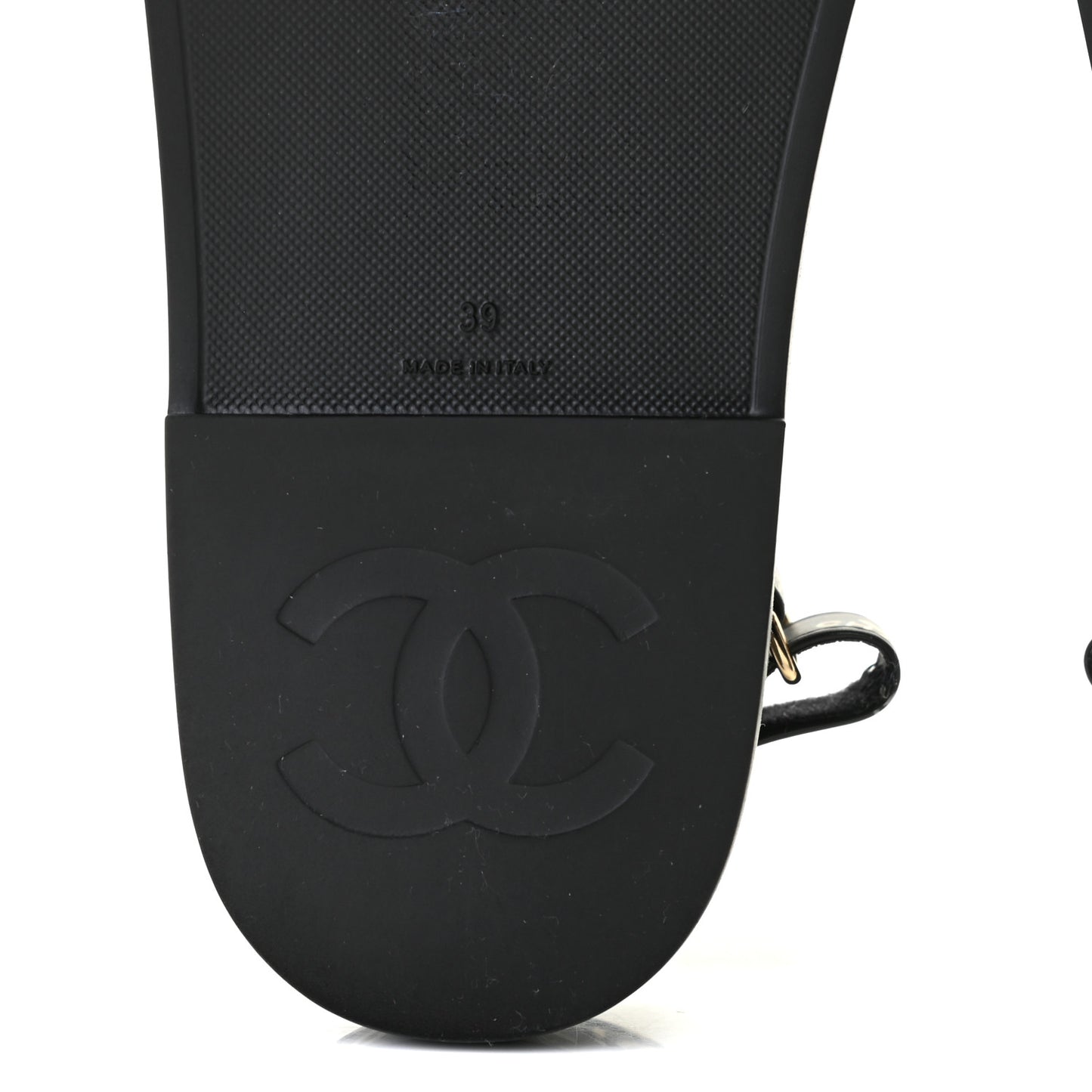 Rubber CC Dad Sandals 39 Black