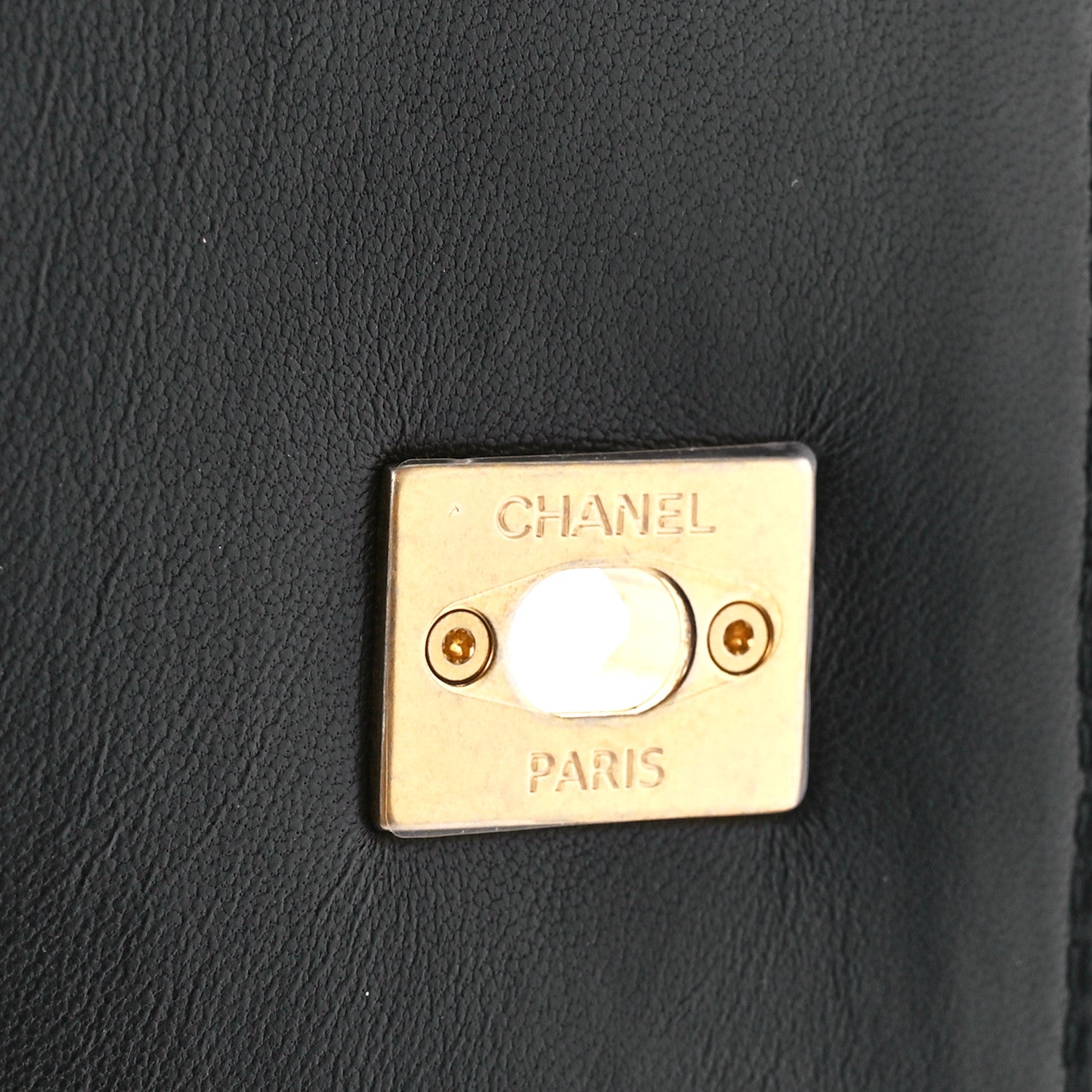 Chanel Caviar Quilted Mini Top Handle Flap Black 7 of 12