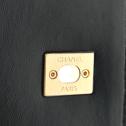 Chanel Caviar Quilted Mini Top Handle Flap Black 7 of 12