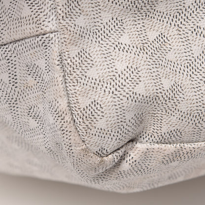 Goyard Goyardine Fidji Zip Hobo White 20 of 21