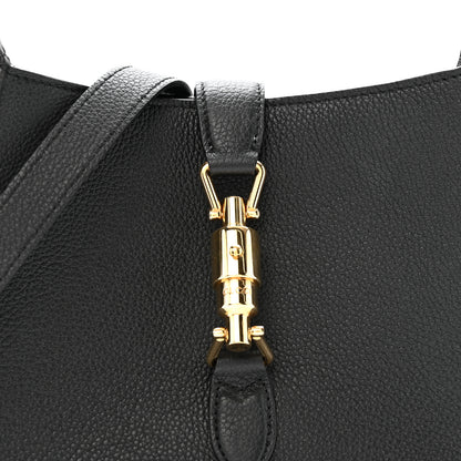 Gucci Pebbled Calfskin Small Jackie 1961 Hobo Black 8 of 11